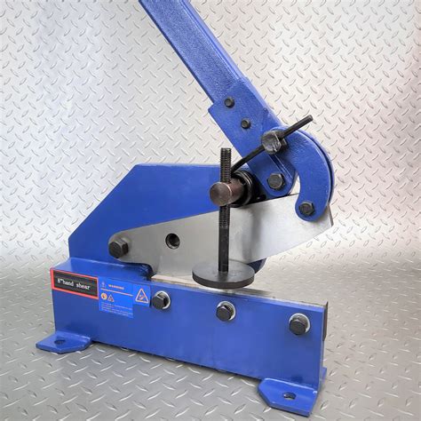 bench mounted sheet metal shears|bench mounted metal shears.